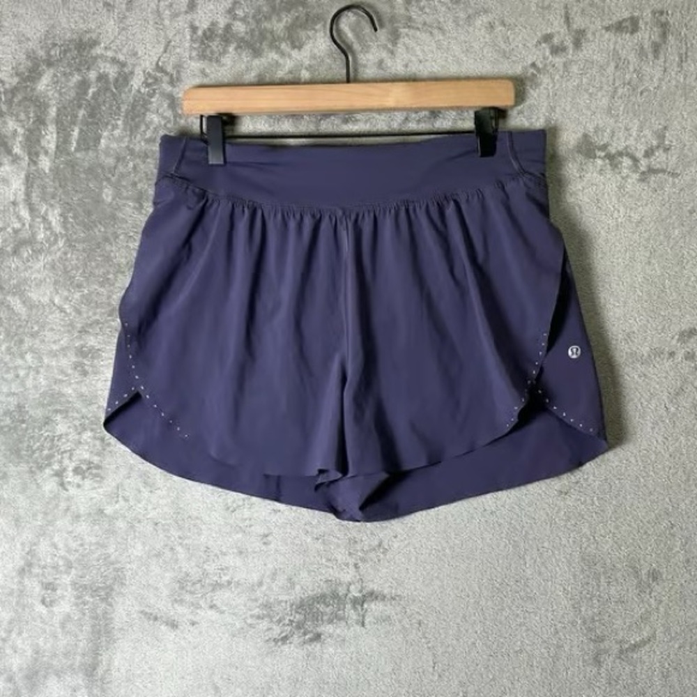 lululemon athletica Deep Purple Athletic Shorts